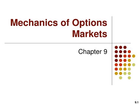 Mechanics Of Options Markets Ppt Download