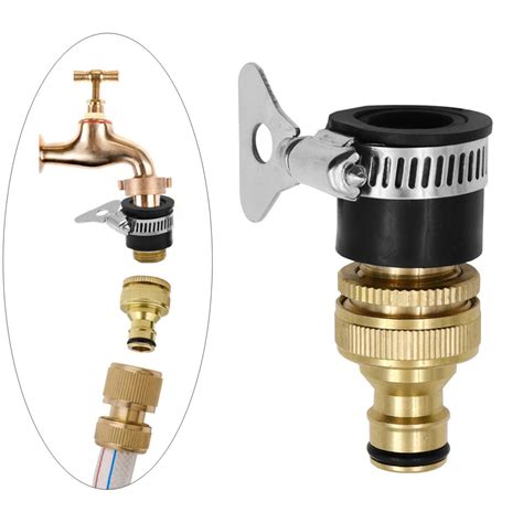 Universal Water Faucet Adapter Tap Connector Car Washer Hose Fitting Ebay