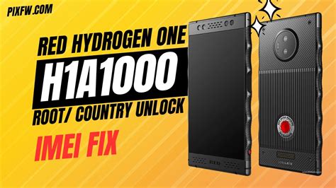 Red Hydrogen One Imei Repair Guide Root Country Lock Unlock Youtube