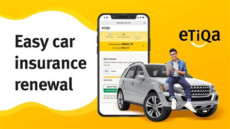 Easy Car Insurance Renewal By Etiqa Youtube