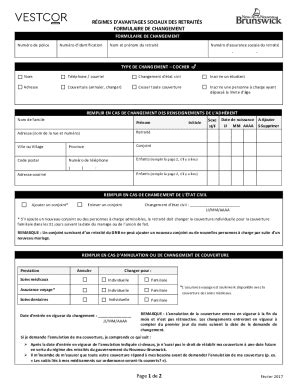 Fillable Online Formulaire De Changement De Numro De Compte Pour La Tva