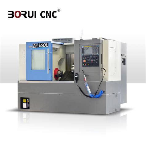 Br 160L Multi Axis CNC Inclined Bed Lathe CNC Turning Center Lathe With