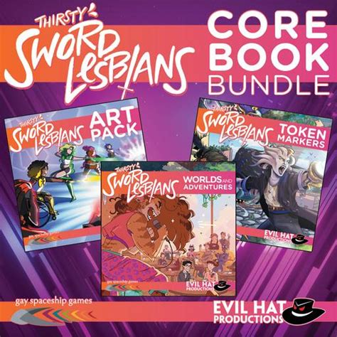 Thirsty Sword Lesbians Core Book Bundle Roll20 Marketplace Digital