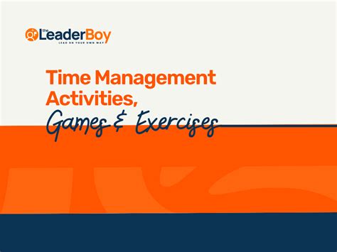 30 Best Time Management Games And Activities (How To Play)