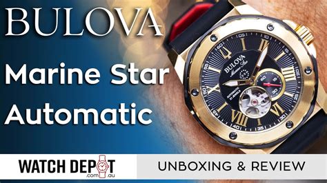 Fancy Diver Bulova Marine Star A Unboxing Quick Look Youtube