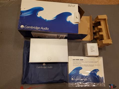 Cambridge Audio Azur P Silver Phono Stage Mm Mc Mint Photo