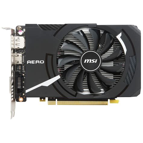 MSI GEFORCE GTX 1050 TI AERO ITX 4G OCV1 GEFORCE GTX 1050 TI AERO ITX