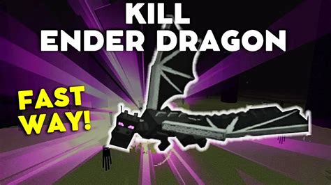 DEFEAT Ender Dragon QUICKLY Ultimate Guide On How To Kill The ENDER