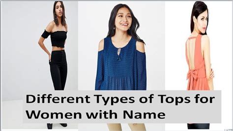 Different Types Of Tops For Women With Names By Fashion World Youtube