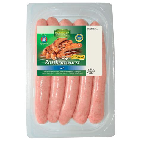 Thüringer Landstolz Thüringer Rostbratwurst Kümmel 600g bei REWE online