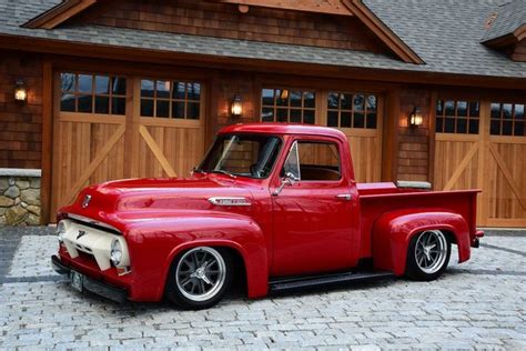 This 1954 Ford F 100 Blends Classic Looks With Performance Hot Rod Network 1954 Ford Old