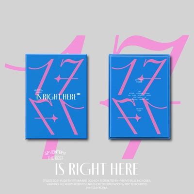 Seventeen Best Album Is Right Here Dear Ver Seventeen Hmv