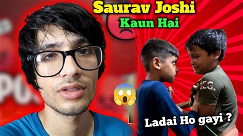 Saurabh Joshi Vlogs Roast Ll Kaun Hai Saurav Joshi Ll Ay Ll