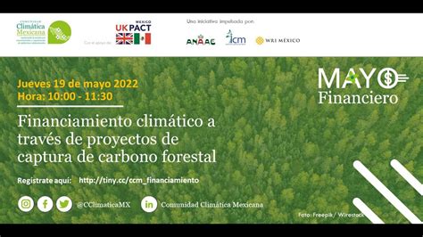 Seminario Financiamiento climático a través de proyectos de captura