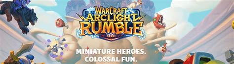 Blizzard Reveals New Warcraft Mobile Game Warcraft Arclight Rumble