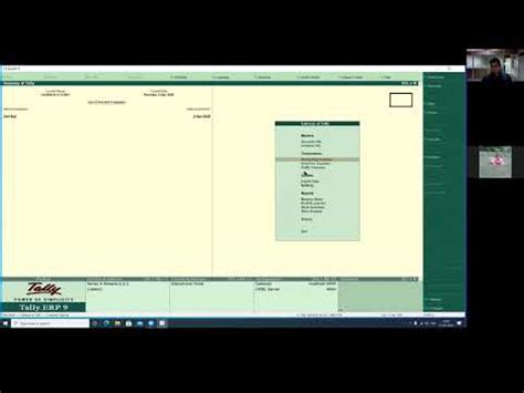 SALES ORDER SALES CREDIT NOTE In Tally Erp YouTube