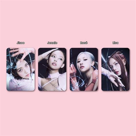 Blackpink Photocard Set Born Pink Pink Venom Concept Etsy