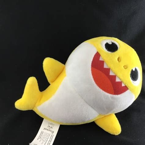 Pinkfong Baby Shark Plush Stuffed Animal Yellow 8" 2018 | #4621877455