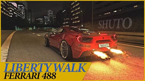 Liberty Walk Ferrari 488 Shutoku Assetto Corsa YouTube