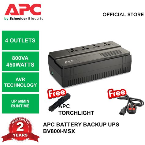 Apc Easy Ups Bv Va Ups Avr Universal Outlet V