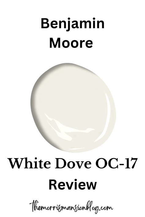 Benjamin Moore White Dove Oc Review The Morris Mansion