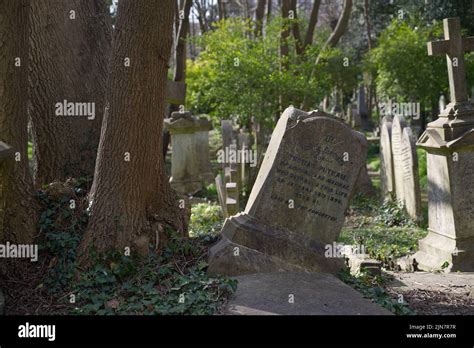 Highgate cemetery - London Stock Photo - Alamy