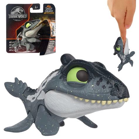 JURASSIC WORLD DINOZAUR SNAP SQUAD FIGURKA DINOZAUR MOSASAURUS HCM19