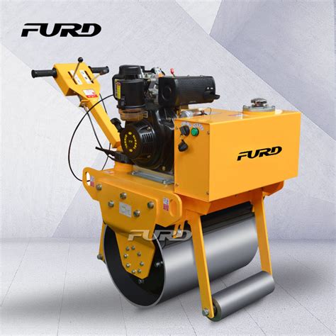 Hand Held Roller Compactor Small Single Wheel Asphalt Road Roller Price