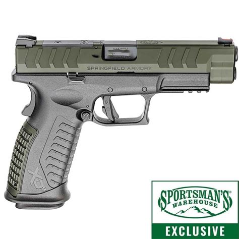 Buy Springfield Armory Xd M Elite Mm Auto In Black Od Green