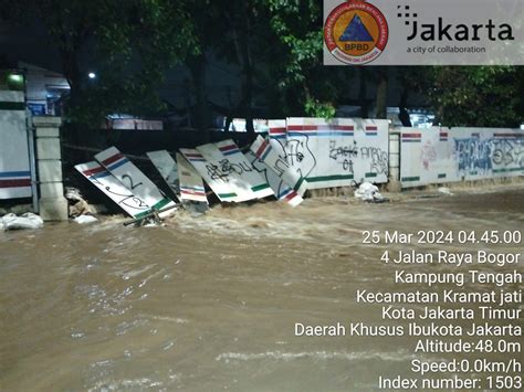 Rt Dan Ruas Jalan Di Jakarta Tergenang Banjir Berikut Lokasi