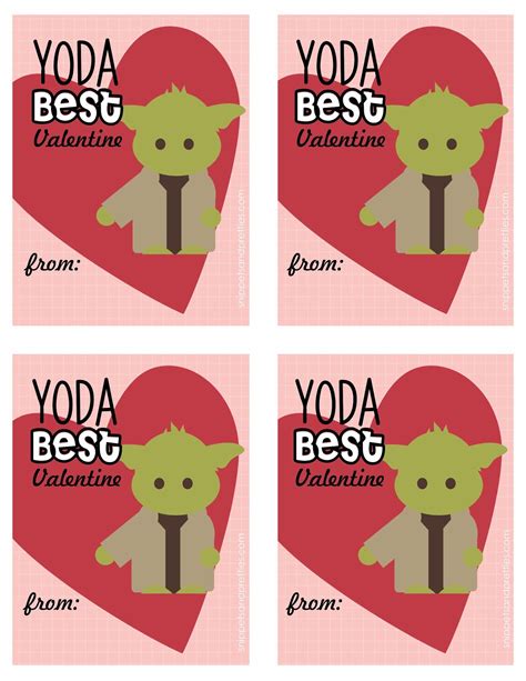 Snippets And Pretties Yoda Best Valentine