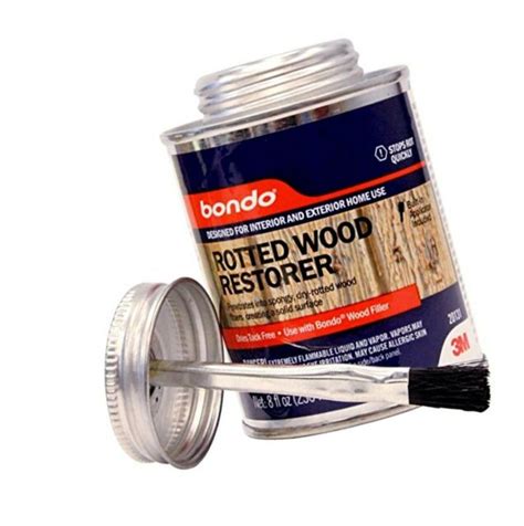 Bondo 20131 Rotted Wood Restorer 8 Oz 1 For Sale Online Ebay