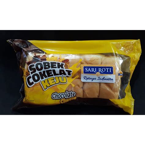 Jual Sari Roti Sobek Cokelat Keju G Shopee Indonesia