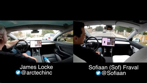 Testing Full Self Driving Beta With Two Different Teslas [video