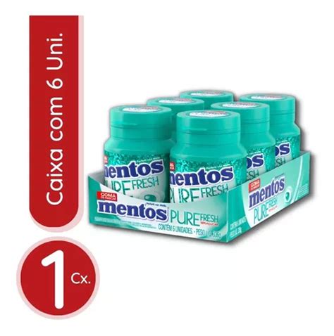 Chiclete Mentos Pure Fresh Wintergreen Unidades De G Mercadolivre