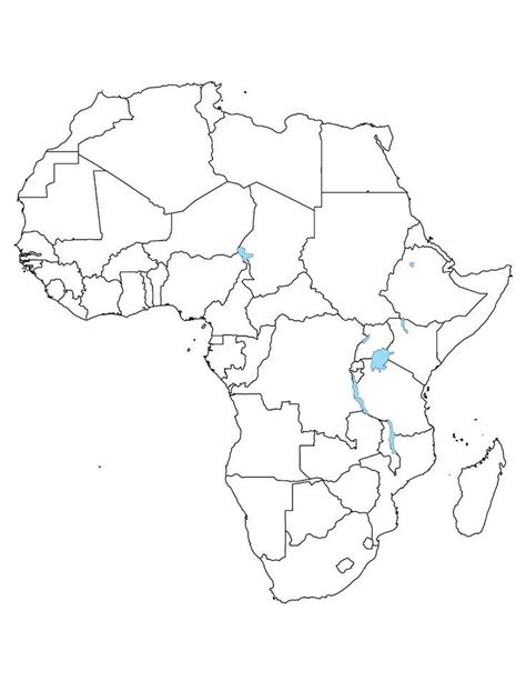 Africa Map Capitals Cities And Landforms APHUG 9 Diagram Quizlet