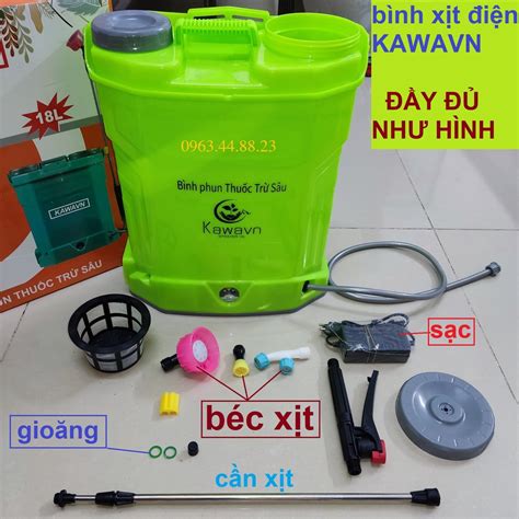 Bình Xịt Điện phun thuốc khử trùng phun thuốc trừ sâu siêu mạnh