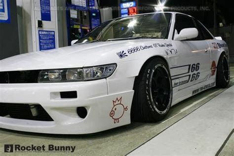 Jdm S Nissan Silvia Wears Latest Pandem Widebody Kit Off