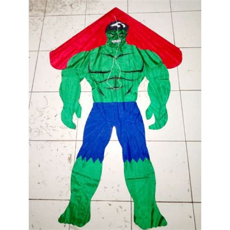 Jual LAYANGAN KAIN PARASUT KARAKTER ANEKA SUPERHERO 85X120 CM Shopee