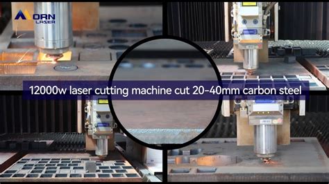 12000w12kw Fiber Laser Cutting Machine Cut 20mm 40mm Carbon Steel