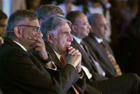 Ratan Tata Von Der Indischen Tata Group Sagt Ger Chte Ber Seine