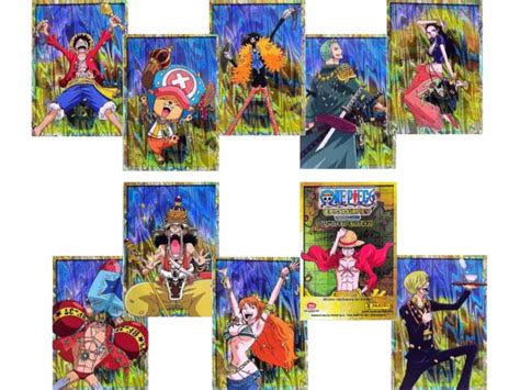 Panini One Piece Epic Journey Limited Edition Cards 1 9 Trading