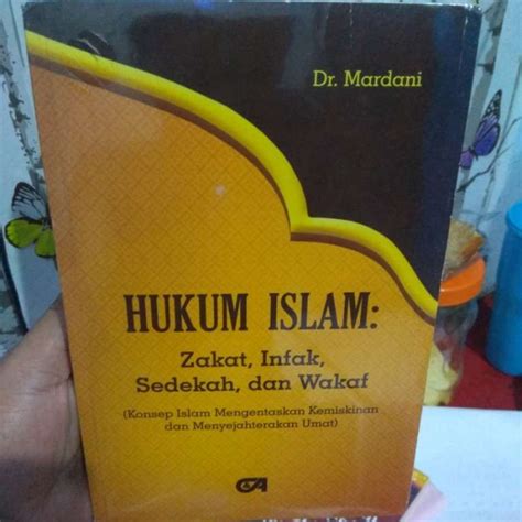 Jual Hukum Islam Zakat Infak Sedekah Dan Wakaf Konsep Islam