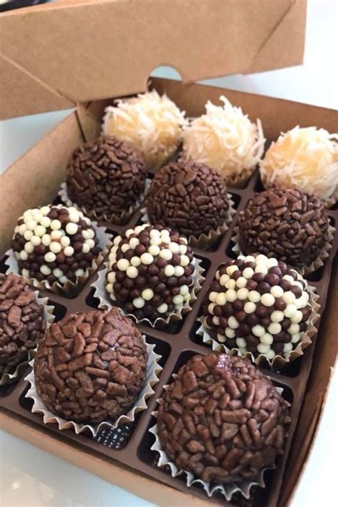 Receitas De Brigadeiro Gourmet Cute Desserts No Bake Desserts Healthy