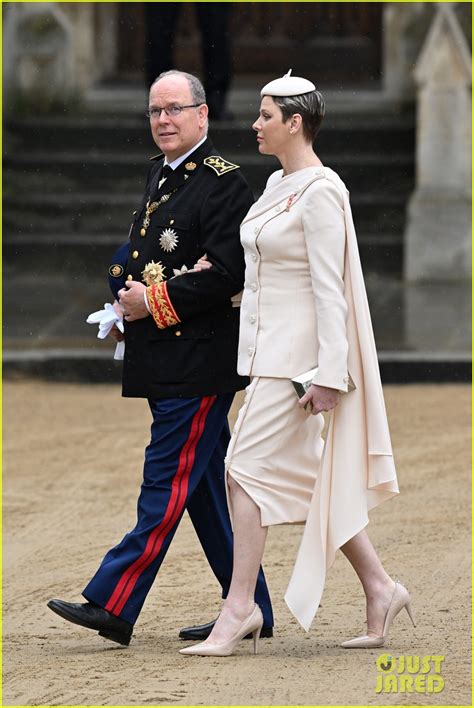 Princess Charlene Makes Rare Appearance Abroad To Attend King Charles