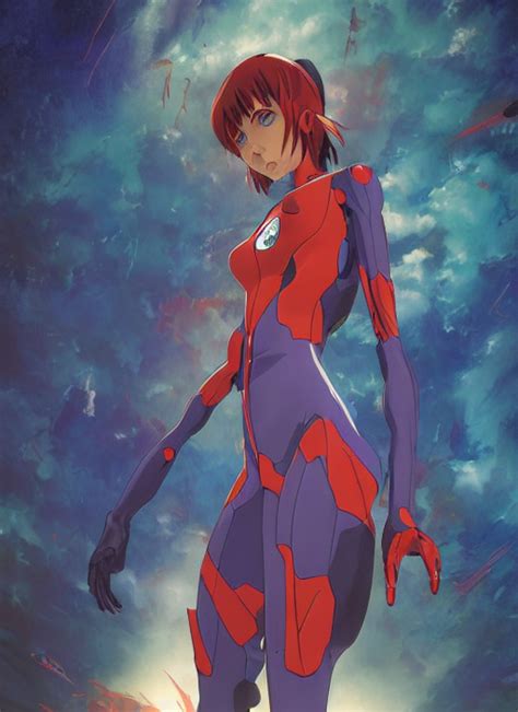 KREA AI First Issue Of Neon Genesis Evangelion Comic Book