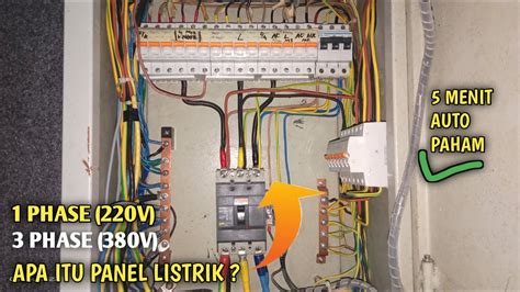 Pengertian Panel Listrik 3 Phase Dan 1 Phase YouTube