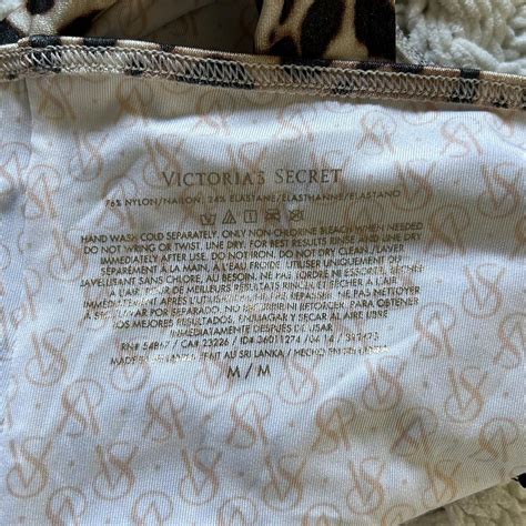 VICTORIAS SECRET CHEETAH BIKINI SET High Waisted Depop