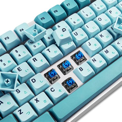 Buy Riikuntek Pbt Custom Keycaps Key Set Xda Profile Dye Sub