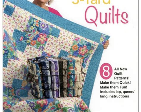 Fast Fun 3 YARD Quilts All New Quilt Patterns 8 Donna Robertson